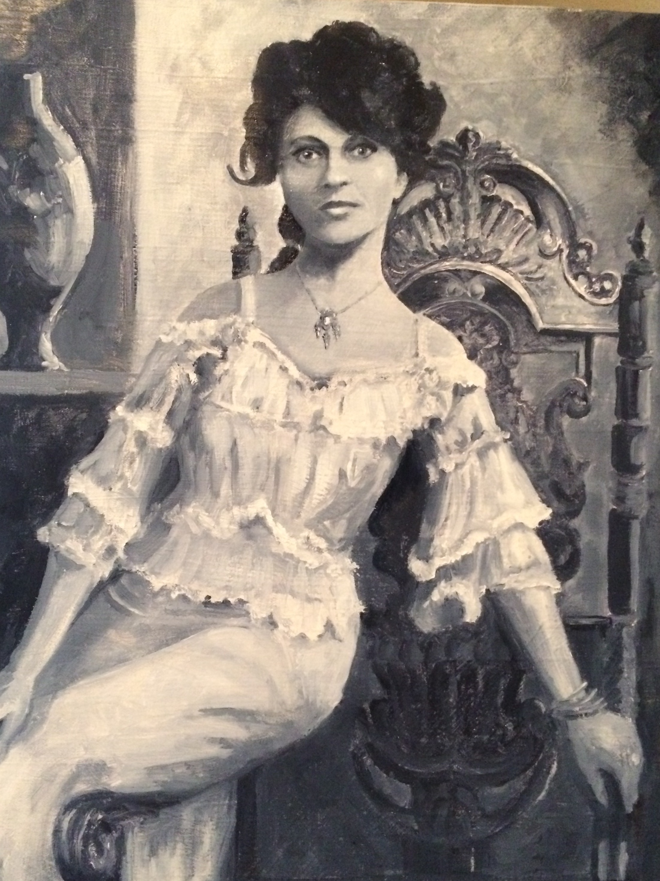 Ms. Lulu, original artwork